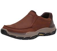 Skechers Respected-Catel, Moc Toe Slipper Uomo, Marrone Scuro, 48.5 EU