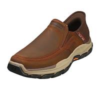Skechers Respected-Elgin 204810, Mocassino Uomo, Marrone, 46 EU