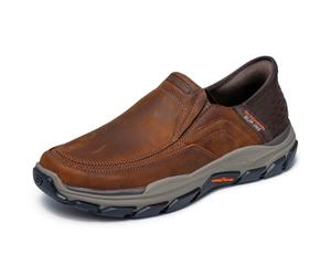 Skechers Respected - Elgin 204810 MocassinoUomo | casual, slip-on, vestibilità rilassata, cuscino sul tallone, memory foam raffreddata ad aria, gomma Goodyear