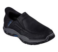 Skechers Respected Elgin Scarpe Uomo Nere Slip On 6-12