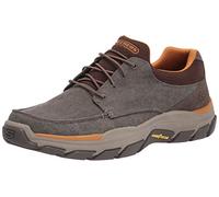Skechers Respected-Loleto, Moc Toe Bungee Lace Slip On Uomo, Marrone, 44 EU