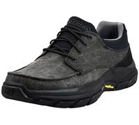 Skechers Respected-Loleto Moc Toe Bungee Lace Slip On Uomo, Nero/nero, 44 EU