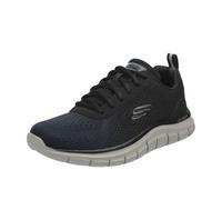 SKECHERS Track Ripkent, scarpe da uomo, blu/nero (42 EU)