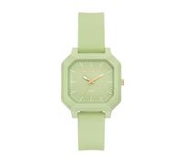 Skechers Rosencrans Orologio quadrato in silicone verde a tre lancette (Modello: SR6379)