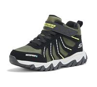 Skechers Rugged Ranger Storm Trail, Scarpa Sportiva Impermeabile per Bambini e Ragazzi (Black/Green, Sistema Taglie Calzature EU, Bambino Piccolo (2-5 Anni), Numero, Media, 30)