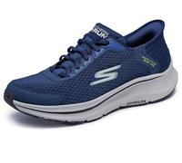 Skechers, Run Consistent 2.0 Empowered Hands Free - Sneaker da Uomo Senza Allacciatura, Navy, 43 EU