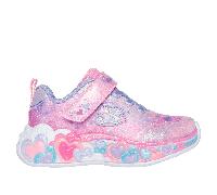 Skechers Eternal Heart Lights, Scarpe da Ginnastica Bambina, Pink, 27 EU