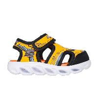 Skechers S-Lights: Hypno-Flash - Hydro-Fun Sandali in Giallo/Nero, Taglia 21