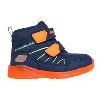 Skechers S-Lights: Illumi-Brights - Splash Beams Sneaker in Blu Navy Blue/Arancione, Taglia 22