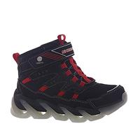 Skechers S Lights Mega Surge, Pantofole a Stivaletto, Black/Red, 31 EU
