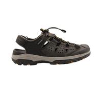 Skechers Sandali Tresmen Menard Rete sintetica nera Nero/Grigio 43 EU