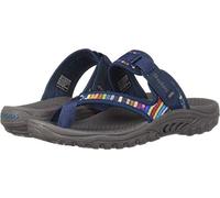 Skechers Sandali a infradito, Reggae Mad Swag Toe Thong da donna, Navy, 39 EU