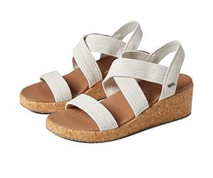 Skechers Sandali Arch Fit Beverlee - Love Stays Nero -Altezza cu a 5.7cm-