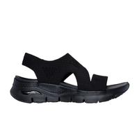 Skechers - Sandali Arch Fit - - Sport - Donna - Nero - 41 EU