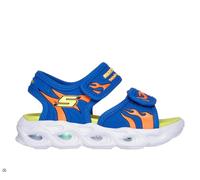 Skechers Sandali Bambino S Ligts® Thermo Splash-Heat Tide - /BLOR (Blue/Orange)
