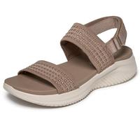 Skechers Sandali Bassi da Donna Ultra Flex 3.0, Moka, 37