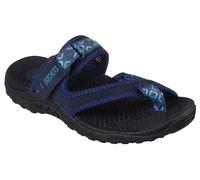 Skechers, sandali comodi da donna, a incrocio, Blu (Navy/Blue), 39 EU