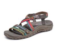 Skechers Reggae-Sew Me-Boho Woven Strappy Slingback, Sandali Donna, Talpa Multicolore, 38 EU