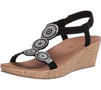 Skechers - Sandali da donna Beverlee Date Glam, nero, 40 EU