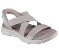 Skechers Sandali da Donna Go Walk Flex Glimmer Up Hands Free Slip-ins, Talpa, 42 EU