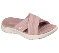 Skechers Sandali da Donna Go Walk Flex Impressed, Rosa, 37