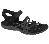 Skechers Reggae Slim Sandali da donna Beige, Nero, 40 EU, Nero , 40 EU