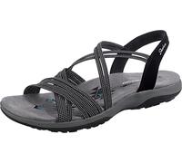 Skechers, Sandali Donna, Nero, 41 EU