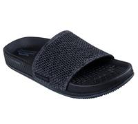 Skechers Sandali da donna On-The-go Arch Fit Hyper Slide W/Heather Knit, nero/grigio, 37 EU