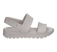 SKECHERS | Sandali da donna Skechers Foamies Arch Fit Footsteps Day Dream - Sandalo con velcro color tortora - Comodo sandalo con zeppa media - Vestibilità adatta all'arco plantare - Lavabile in lavat