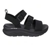SKECHERS | Sandali da donna Skechers Relaxed Fit D'Lux Walker Retro Cosmos - Sandalo con plateau nero - Sandalo con fibbia - Vestibilità rilassata - Vegano - Plateau medio e comodo - Modello 119234-BB