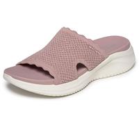 Skechers Sandali da donna Ultra Flex 3.0 Bring IT Flat – Viola – 36 – Vegan, lavabile in lavatrice