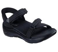 Skechers Go Walk Arch Fit 2.0 Sandal - Candace, scarpe casual, donna, nero 38 Black