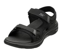 Skechers Sandali da uomo, Nero, 44 EU