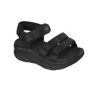 Skechers Sandali D'Lux Walker fasce con velcro e soletta ammortizzata