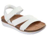Skechers Lifted Comfort, Sandali Donna, Giardino Bianco opulento, 37 EU