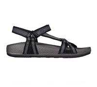 Skechers - Sandali piatti 140476 Donna Nero, Nero , 39 EU Ancho