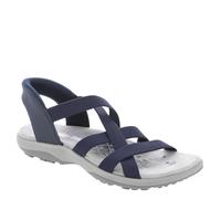 Sandali Skechers Reggae Slim Skech Appeal blu navy grigio donna - 41