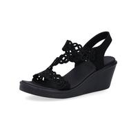 Skechers Sandali Rumble On con fascia elastica e suola in gomma 7cm