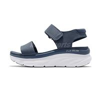 Skechers Sandali sportivi da donna D'lux Walker New Block, ardesia, 42.5 EU