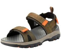 Skechers Tresmen, Sandali Uomo, Olive Mesh Sintetico, 47.5 EU