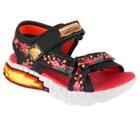 Skechers Sandali unisex per bambini, Nero, 29 EU