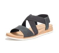 Skechers Sandalo basso Desert Kiss Donna, nero, 39 EU