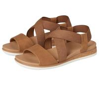 Skechers Sandalo basso Desert Kiss, Scarpe Donna, Castagna, 41 EU