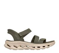 Skechers SANDALO DONNA SLIP-INS GO WALK GLIDE STEP KAKI, verde, 41 EU
