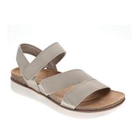 Skechers Sandalo Piatto da Donna Lifted Comfort, Grigio Talpa, 36