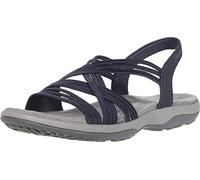 Skechers Reggae Slim-Simply Stretch, Sandalo Sportivo Donna, Navy, 37 EU