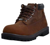 Skechers Sargeants-Verdict Waterproof Boot, Stivali alla Moda Uomo, Marrone Scuro, 42 EU