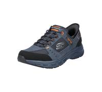 SKECHERS Scarpa bassa 'Oak Canyon - Consistent Winner' blu / navy / arancione / nero Uomo SKECHERS 42 blu / navy / arancione / nero