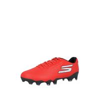 Skechers Razor 1.5 Academy FG - Scarpe da Corsa da Uomo, Colore Rosso Sintetico/Bordo Nero, Taglia 40
