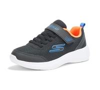 Skechers Scarpa Ragazzo Selectors Reset Achieved - Nero/tessile e sintetico, dettaglio blu - 33,5 EU